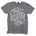 Obey - Men's Eye Stopper Blind Stitch Tee (Steel)
