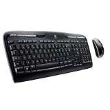 Logitech MK300 Tastatur + Maus schnurlos schwarz (deutsches Tastaturlayout, QWERTZ)von "Logitech"