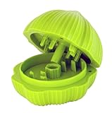 HIC The Garlic Chop Garlic Chopper, Lime Green