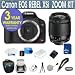 Canon Rebel Xsi 12.2 MP Digital SLR Camera with Tamron 28-80mm Zoom Lens + UV Filter + 4 GIG Memory Card + Holster Case + 6 Piece Starter Kit + 3 Year Celltime Warranty Repair Package