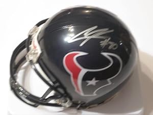 Andre Johnson Signed Autographed Mini Helmet Houston Texans Authentic Certified Coa