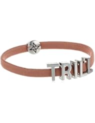 BCBGeneration Ginger and Silver Trill Stretch Mini Affirmation Bracelet, 8"