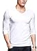 4HOW Men's Casual T-Shirts Long Sleeves Undershirt
