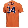 Nolan Ryan Astros Orange MLB Player T-Shirt