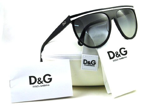 41mcbPB2PLL AUTHENTIC DOLCE&GABBANA D&G SUNGLASSES DD 3041 1574/8G BLACK