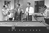 Rat Pack-Shooting Pool Art Print Poster By Unknown, 36  x 24 