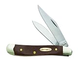 Case Cutlery 36338 Peanut Knife with Carhartt Gift Tin and G-10 Synthetic Handle, Earth Brown