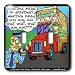 Londons Times Funny Society Cartoons - Nervous Starbuck s Driver Gets Citatation - Li...