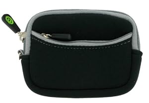 3n1 Combo Kit - Mini Neoprene Sleeve Case for Canon Camera Canon Powershot (Canon Camera NOT included)