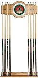 Milwaukee Bucks NBA Billiard Cue Rack with Mirror