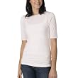 Mossimo Black Tru Wht Elbow Sleeve Tissue Tee - M