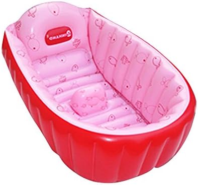 Mcitymall High Quality Cream Colour Tiny Tots Baby Infant Travel Inflatable Bath Tub