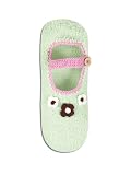 BALLERINE CHICA CHIC Fil chenille Applications fleurs crochetées Antidérapant T- 36/41