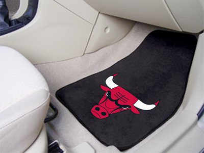 Fanmats NBA 2 - Pc. Vinyl Car Mat Set, CHICAGO BULLS