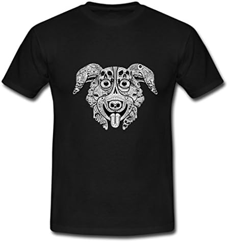 Huinv Men's Where Is Mr Pickles T-Shirt Black Medium
