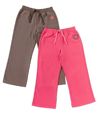 2 Pack Joggers - Coral/brown