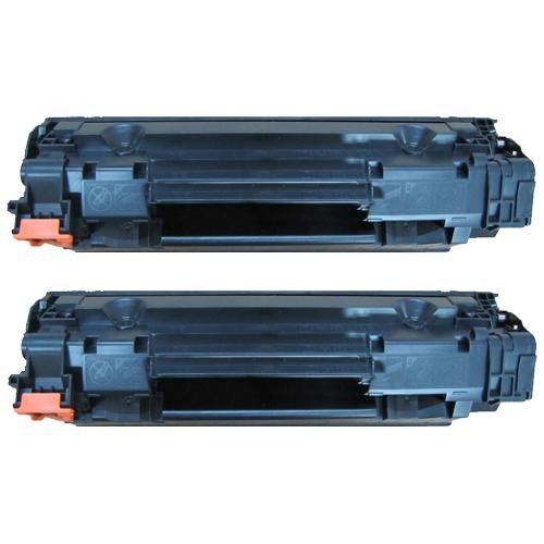 2 x Compatible HP 85A (CE285A) Black Toner Cartridges for use with HP LaserJet Pro P1102w Printer/HP LaserJet Pro M1212nf Multifunction Printer