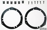 Ford Brackets 5-1/4/6-1/2 speaker adapter plates, for select 1990-up Acura, Ford, Honda, Kia, Mazda, Mercury, and Nissan models