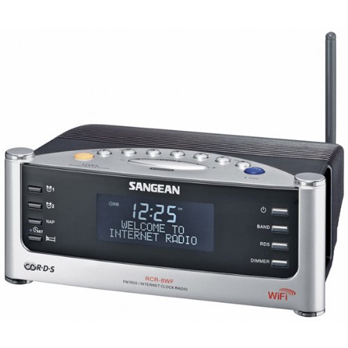 New-WiFi Internet Radio With Dual Alarm Clock - CA0757 New-WiFi Internet Radio With Dual Alarm Clock - CA0757