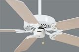 AIRFLOW by CASABLANCA 52 Energy Star Ceiling Fan Builder's Choice II Snow White Model 270-11