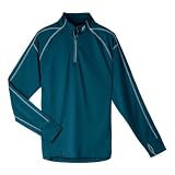 Mens RRS Carbon Mock Long Sleeve Half Zip Top