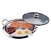 Chef's Secret 5-Ply Stainless-Steel Griddle with Glass Lid