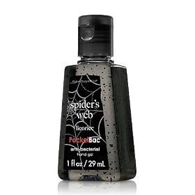 Bath & Body Works Spider's Web Licorice PocketBac Anti-Bacterial Hand Gel, 1 fl oz/29 mL