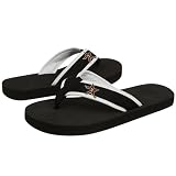 MLB Houston Astros Black Basic Unisex Flip Flops (X-Small)