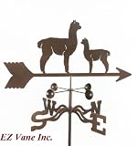 Outdoor Living : ALPACA WITH BABY Weathervane - Garden Mount by EZ Vane Inc.