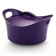 Rachael Ray Stoneware Covered Bubble & Brown Casserole, 2-3/4-Quart, Purple