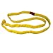 Stren-Flex ERS3-12 Polyester Endless Round Sling, 8400 lbs Vertical Capacity, 12' Length, Yellow