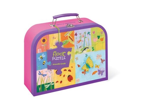 Crocodile Creek Garden 123 Floor Puzzle