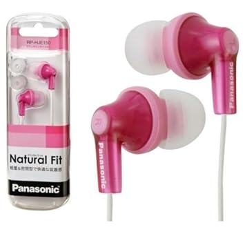 【クリックで詳細表示】Panasonic RP-HJE150-P インナーイヤー型イヤホンステレオ RPHJE150 ピンク [並行輸入品]： ホーム＆キッチン
