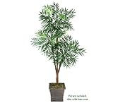 One 6' Phoenix Palm Artificial Tree with Tripled Heads, with No Pot,
