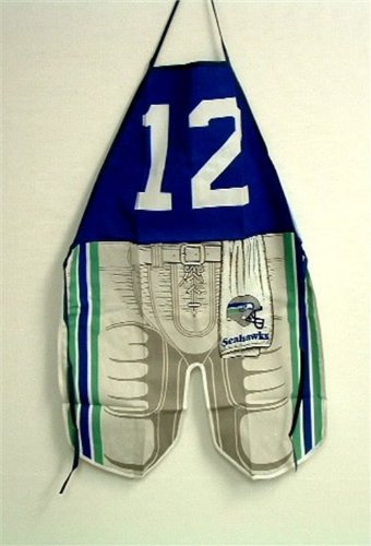 Seattle Seahawks Apron Tailgate NFL BBQ Chef Brand New
