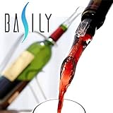 【全米No.1】デキャンティング ポアラー ワインエアレーター Basily ベイジリー 空気を含ませワインの風味を高めるタイプ