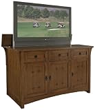 Fits 56W Plasma LCD TV Motorized Lift Entertainment Center