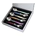 Laguiole I7212P6 CC Coffret de 6 Cuill�res � Caf� Manche ABS 6 Couleurs Pastel