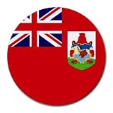 Bermuda Flag Round Mouse Pad