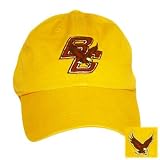 FITTED WASH CAP HAT BOSTON COLLEGE EAGLES YELLOW SMALL