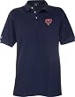 SMU Mustangs Navy Classic Pique Stainguard Polo Shirt