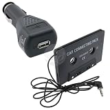 Car Cassette Adapter Converter+Charger For iPod? MP3
