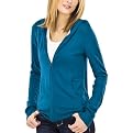 Mossimo&reg; Black: Ultrasoft Hoodie Cardigan - Royal Teal