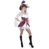 Lacey Pirate Lady Costume Adult - Adult Small