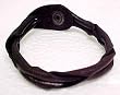Brown Twisted Leather Bracelet Wristband Wrist Band
