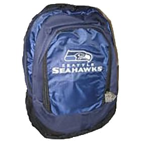 NFL Football Seattle Seahawks Large Backpack