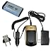HQRP Battery and Battery Charger for KODAK Easy Share DX6440, DX6340, DX4900, DX4530 Digital Camera Replacement plus HQRP Euro Plug Adapter
