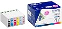 EPSON インクカートリッジ (6色セット) IC6CL47