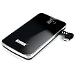 Anker� SlimTalk 3200mAh Backup External Battery Pack Charger with Embedded Micro-USB and Flashlight for iPhone 5 4S, iPod (OEM CABLE REQUIRED); Samsung Galaxy S3; HTC One X One S Sensation; Nokia N9 Lumia - Black [Ultra Slim 0.4 Inch Profile]