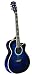 INDIANA Madison MAD-QTBL Acoustic-Electric Guitar - Blue Sunburst